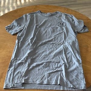 Under Armour Men's Light Gray Short Sleeve Tee